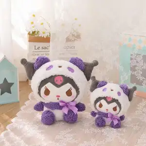 Ruunjoy Kawaii cute Anime Pochacco My melody Kuromi Cosplay Tiger Plush Toys Room Decor Stuffed Dol mini plush keychain