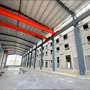 Nhà xưởng Khung thép bền nhà máy xây dựng kết cấu thép cách ly cơ sở cho khu vực động đất kho thép tùy chỉnh - Product Image 4