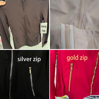 Expédition Rapide Ensembles Veste Legging Short Femme Fournisseur en Gros Vêtements en Gros pour Femmes Produit de Marque à Logo Côtelé par Transfert Thermique