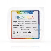 Limas Rotatorias de Material Dental Niti Activado por Calor Rainbow para Uso con Motor Endodóntico de Conducto Radicular 21mm 25mm 31mm con Certificación CE ISO
