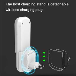 Luz Nocturna LED de Inducción Inteligente con Carga Inalámbrica, Enchufable, para Pasillo, Dormitorio, con Linterna - Product Image 4