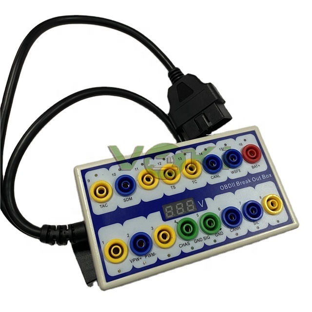 OBDII Protocol Detector Amp Break Out Box OBD2 Protocol Detector Junction Box