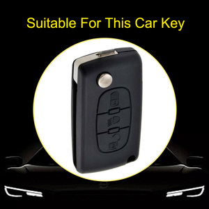 Innofit PUE3 Haute Qualité Fournisseur Clé De Voiture Cas TPU Pour <span class=keywords><strong>Peugeot</strong></span> <span class=keywords><strong>308</strong></span> 307 301 207 408 508 Auto Clef <span class=keywords><strong>Protection</strong></span> - Product Image 2