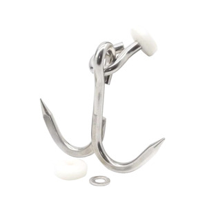 Tùy chỉnh đầu duy nhất sắc nét thịt thép không gỉ móc cho xe tải lạnh và các ứng dụng công nghiệp nặng - Product Image 1