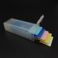 Laboratory Reusable Plastic Storage Microscope Slides Transparent 2 Position Slide Mailer