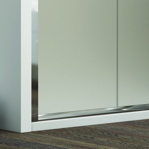 Kamalu KF5000 Niche de douche en verre satiné 120cm anti-calcaire pour salles de douche - Product Image 6