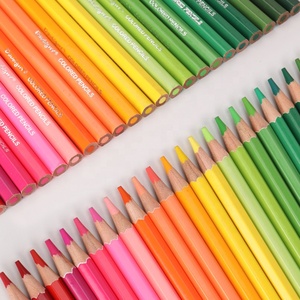 Boîte de crayons colorés à base d'huile, bois naturel, peinture professionnelle, 72 couleurs, 1 pièce - Product Image 5