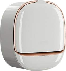 Porte-savon mural rectangulaire en plastique brillant, grande capacité, avec drainage, support de séchage pour éponge, organisateur, design européen - Product Image 4