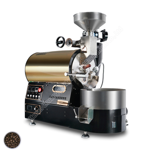 Tostador de Café Eléctrico para Cafetería con Certificación CE, Tostador de Café con Tambor Doble de Acero Inoxidable - Product Image 4