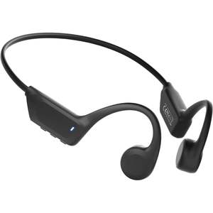Auriculares de Conducción Ósea Bluetooth 6.0 de Oreja Abierta con Micrófono, Resistentes al Agua IPX5, 10 Horas de Reproducción, Auriculares Deportivos Ligeros - Product Image 1