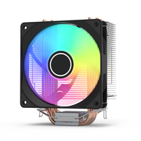 Bibooog 6 Tubos de calor Doble Torre Cpu Cooler RGB Gamer Radiador