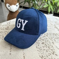 Casquette de baseball structurée en velours à 6 panneaux avec logo personnalisé et broderie 3D pour l'hiver, idéale pour les clubs de ski, les hôtels de ski et les équipes d'entreprise