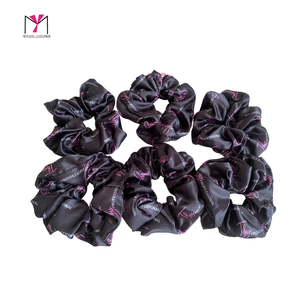 Muyang Op Maat Bedrukte Meisjes Elastische Haarbanden Logo Haar Scrunchies In Aangepaste Kleuren Kleine Moq <span class=keywords><strong>Hair</strong></span> Extension Tools - Product Image 4