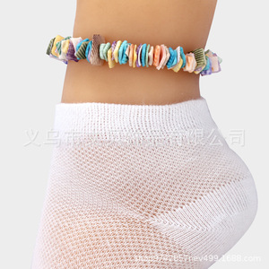 Collier Coquillage Géométrique pour Femme, Ensemble de Bijoux Tendance, Origine Yiwu, Design Unique Fait Main Irrégulier pour Usage Quotidien - Product Image 1