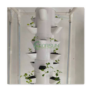 Mur de fraises en <span class=keywords><strong>bambou</strong></span>, bricolage hydroponique suspendu intérieur jardinage systèmes de conteneurs de croissance intérieur - Product Image 6