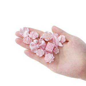 Acrylic <b>Beads</b> Mixed Shapes For Jewelry Making Spring 2023 Jinhua Origin AC2180 Environmental Friendly - Product Image 4