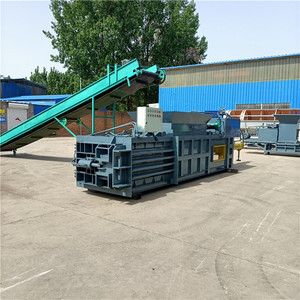 Compacteur horizontal industriel Longmiao pour papier usagé à alimentation continue avec un niveau de sécurité élevé pour le recyclage de gros volumes - Product Image 3