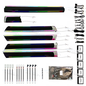 Illuminazione Ambientale per Auto ICarsin, Pannello LED per <span class=keywords><strong>Porsche</strong></span> Cayenne 2010-2017, <span class=keywords><strong>Accessori</strong></span> Interni, Luce Atmosfera Ambientale - Product Image 1