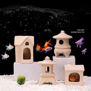 Accessori per <span class=keywords><strong>Acquario</strong></span> in Ceramica, Decorazioni per Nascondigli di Pesci, Arredamento per Acquari di Gamberetti e <span class=keywords><strong>Ciclidi</strong></span> - Product Image 4