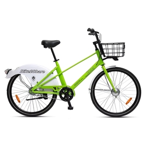 Sistema de Bicicletas Públicas Urbanas de Una Velocidad TXED Premium para Alquiler, Cuadro de Aleación de Aluminio Totalmente Resistente a Impactos, Compartible - Product Image 1