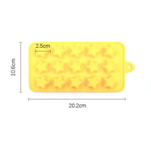Green Silicone Shell Shape <b>Ice</b> <b>Cube</b> Tray 15 Cavities Easy Release Food Safe Reusable Mold for <b>Ice</b> Cream and Frozen Treats - Product Image 4