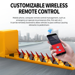 Factory Direct Sale Road Safety Remote Control Tire Breaker Tire Killer With <strong>Spike</strong> Strip Road Blocker <strong>Barrier</strong> - Product Image 5