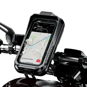 2024 nuovo prodotto impermeabile antipolvere facile da installare porta cellulare per moto da bicicletta