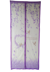 Ucuz baskı manyetik örgü hata ücretsiz yaz manyetik cibinlik sinek dekorasyon hava kapı perdesi - Product Image 6