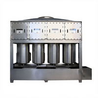 Élimination personnalisée de la fumée noire industrielle à l'aide d'un système de dépoussiérage électrostatique à tour de pulvérisation cyclonique.
