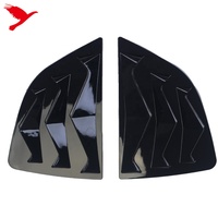 Pour Honda Fit Jazz (GK) 2014 2015 2016 2017 2018 2019, couvre-ventilations latérales de fenêtre en ABS, accessoires extérieurs de voiture, 2 pièces