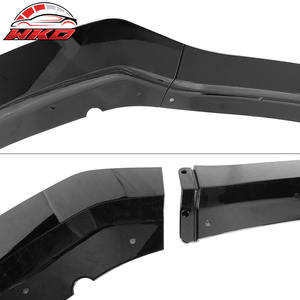 Lèvre de pare-chocs avant compatible avec Dodge Charger 2020-2023 Widebody IKON V1 3 pièces ABS Noir brillant Haute qualité Pièces auto Kit carrosserie - Product Image 5