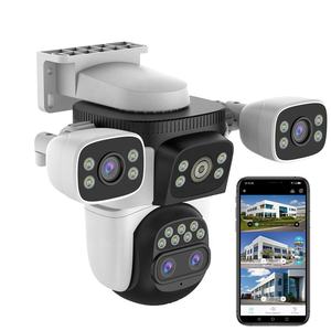 SAV-XCS621ZS Ptz Vigilância Camara Wifi <span class=keywords><strong>Cctv</strong></span> Câmera Visão Noturna Zoom 10x Áudio Em Dois Sentidos Wifi Câmeras De Segurança Ao Ar Livre - Product Image 1