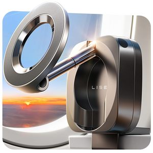 Soporte Magnético Giratorio 360° para Teléfono LISEN, Soporte de Viaje para Avión, Accesorios Esenciales para Viajar en Avión, Visualización con Manos Libres - Product Image 1