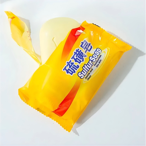Savon au soufre classique pour l'élimination des huiles et saletés, shampoing longue durée, gel douche et nettoyant visage, vente en gros usine - Product Image 4
