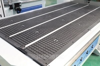 Router CNC para Madera TechPro con Gran Descuento, 3 Ejes, Múltiples Cabezales y Cuchilla de Sierra para Fabricación de Puertas de Gabinetes y Muebles