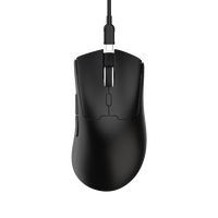 OEM kustom ultra-ringan gaya 6D Mouse Gaming berkabel dan nirkabel tiga Mode isi ulang