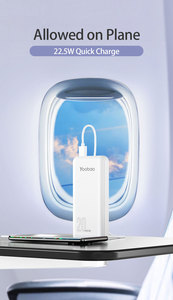 <span class=keywords><strong>YOOBAO</strong></span> แบตสำรองพกพา รุ่น 2DQ ความจุ 20000mAh ชาร์จเร็ว ขายดี - Product Image 4