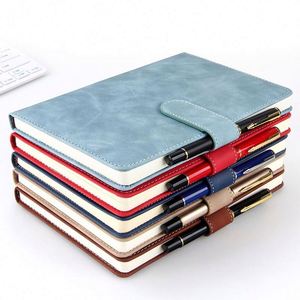 Wholesale A5 Hardcover Organizer/Planner Journal Customisable Notebooks Business <b>Books</b> Diary PU Leather 100 Sheets <b>School</b> - Product Image 1