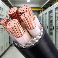 Câble d'alimentation YJV en cuivre XLPE 0,6/1 kV, gaine PVC, monoconducteur ou multiconducteur, pour réseau électrique souterrain et tranchées.