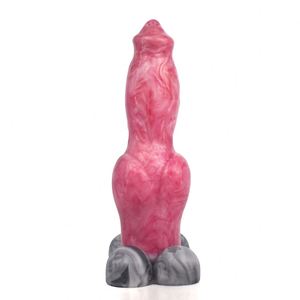 <span class=keywords><strong>Loup</strong></span> animal Gros godemichés avec ventouse Chien Long pénis avec ventouse Godes Fantasy réalistes Stimulation de <span class=keywords><strong>chatte</strong></span> Plug Anal Sex Toys - Product Image 1