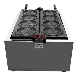 Attrezzatura per Snack personalizzata nuova Mini cialda rotonda per <span class=keywords><strong>Waffle</strong></span> commerciale con moneta da 4 pezzi - Product Image 5