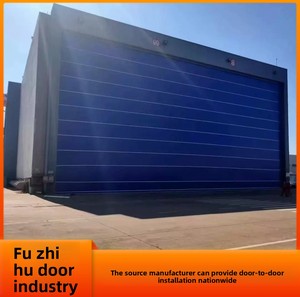 <span class=keywords><strong>Porte</strong></span> industrielle flexible à grande vitesse en tissu PVC, <span class=keywords><strong>porte</strong></span> à enroulement rapide pour entrepôt, usine, usage intensif - Product Image 4