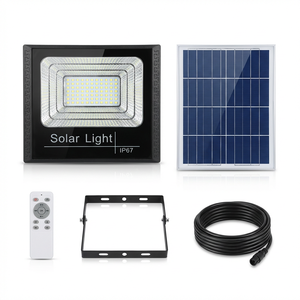 Faro Solare LED da Esterno, Lampada di Sicurezza IP67 10W-200W, Pannello Solare in Alluminio, Certificato CE, Telecomando, Garanzia 5 Anni - Product Image 6