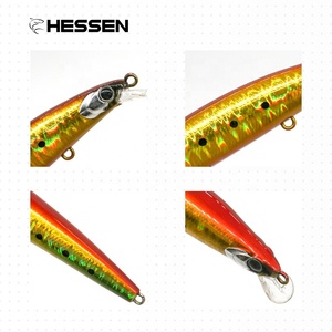 Leurres de pêche Minnow 120mm 13.5g, appât dur flottant, <span class=keywords><strong>crankbait</strong></span> pour brochet, brochet lourd, carpe - Hessen, appât artificiel - Product Image 3