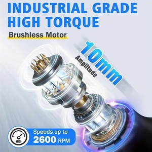 Masseur à logo personnalisé pour le corps, multifonctionnel, pour la relaxation musculaire, pistolet de massage du coude, pistolet de massage du dos - Product Image 2