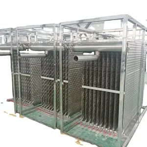 Laser Welding Falling Film Chiller Dimple Pillow Plate Type Stainless Steel Water Chiller Evaporator