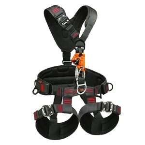 Arnés <span class=keywords><strong>de</strong></span> <span class=keywords><strong>Seguridad</strong></span> Ligero y Transpirable <span class=keywords><strong>de</strong></span> Poliéster para Montañismo, Escalada en Roca y Trabajo Aéreo - para Aventuras al Aire Libre - Product Image 1