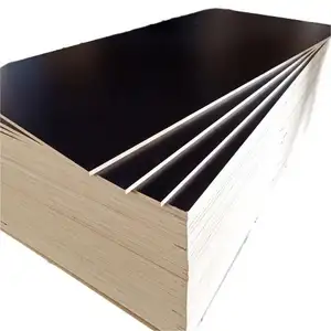 9 mm 12 mm 15 mm 18 mm 4×8 weiß schwarz grau melamin beschichtetes sperrholz laminiertes Blech für Möbel