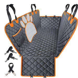 Housse de siège arrière de <span class=keywords><strong>voiture</strong></span> imperméable anti-rayures pour <span class=keywords><strong>chien</strong></span>, tapis de protection antidérapant pour animaux de compagnie, hamac de voyage pour siège arrière d'automobile - Product Image 6