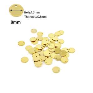 कस्टम स्टेनलेस स्टील खाली स्टैम्पिंग कुत्ते गहने पेलेंट आकर्षण सोना व्यक्तिगत लेजर उत्कीर्णन लोगो धातु लेबल चार्जर टैग - Product Image 4